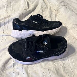 Black Adidas Falcons